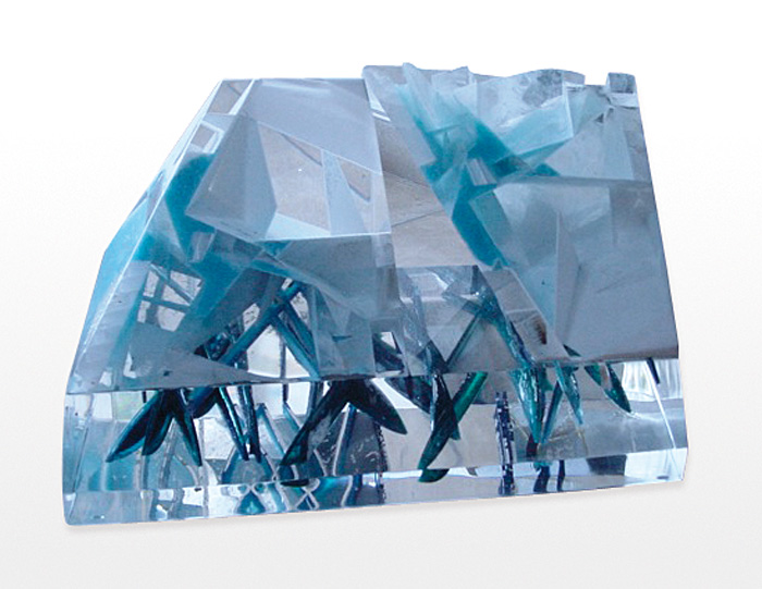 Iceberg de Patagonia Altuglass 50 x 60 x 30 cm 2005