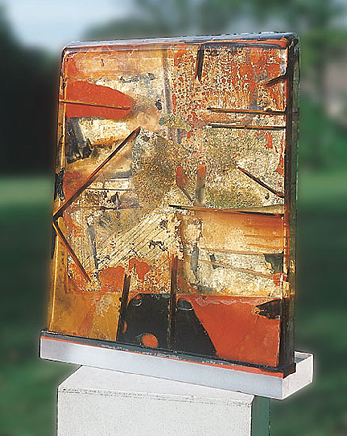 Pasaje al eterno Altuglass 64 x 52 x 15 cm 2003