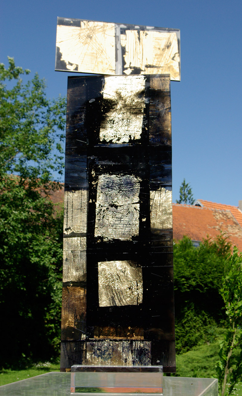 Stele Birmane 90 x 10 x 40 cm 2008 Stele Birmane 90 x 10 x 40 cm 2008