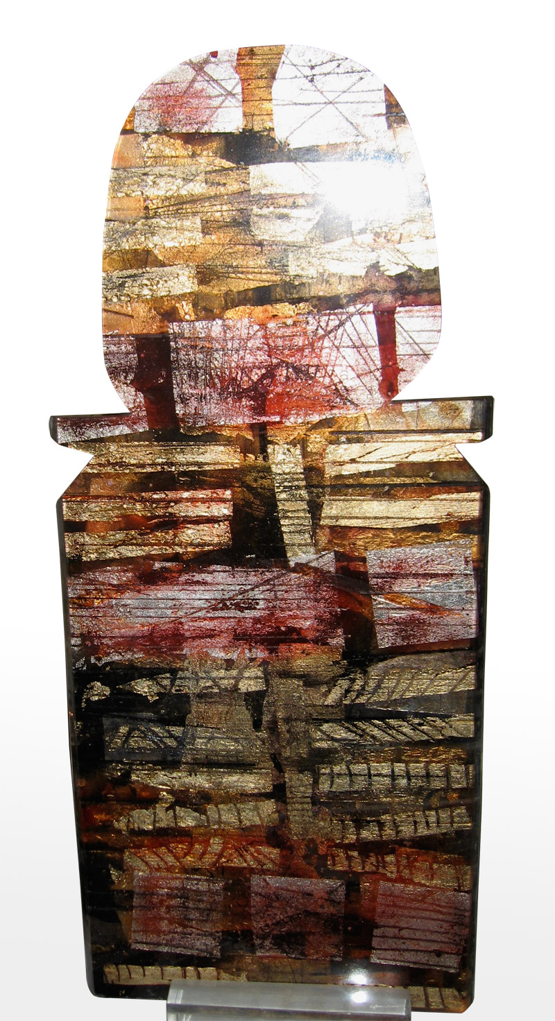 Stele du chaman 99 x 40 x 11 5 cm Stele du chaman 99 x 40 x 11 5 cm